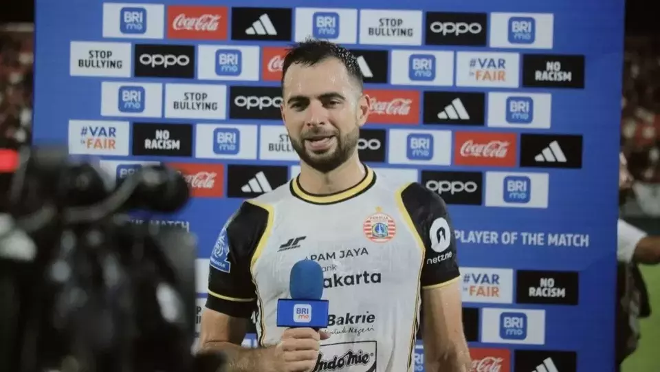 Jordi Amat Melesat di Posisi Gelandang Persija