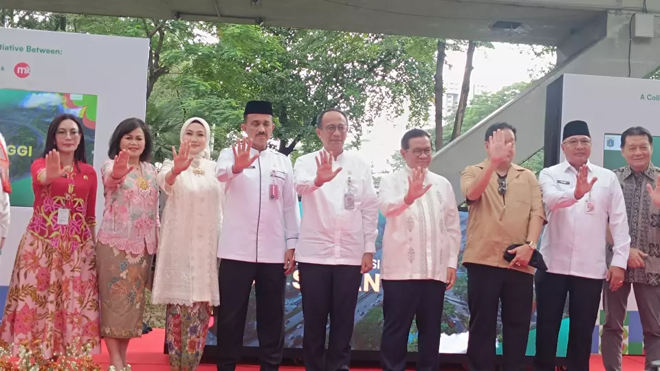 Taman Semanggi Direvitalisasi Jelang HUT ke-500 Jakarta