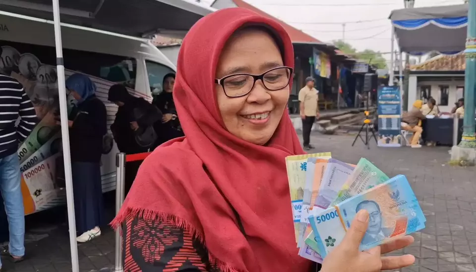 BI DIY Buka Layanan Tukar Uang Baru di Kauman