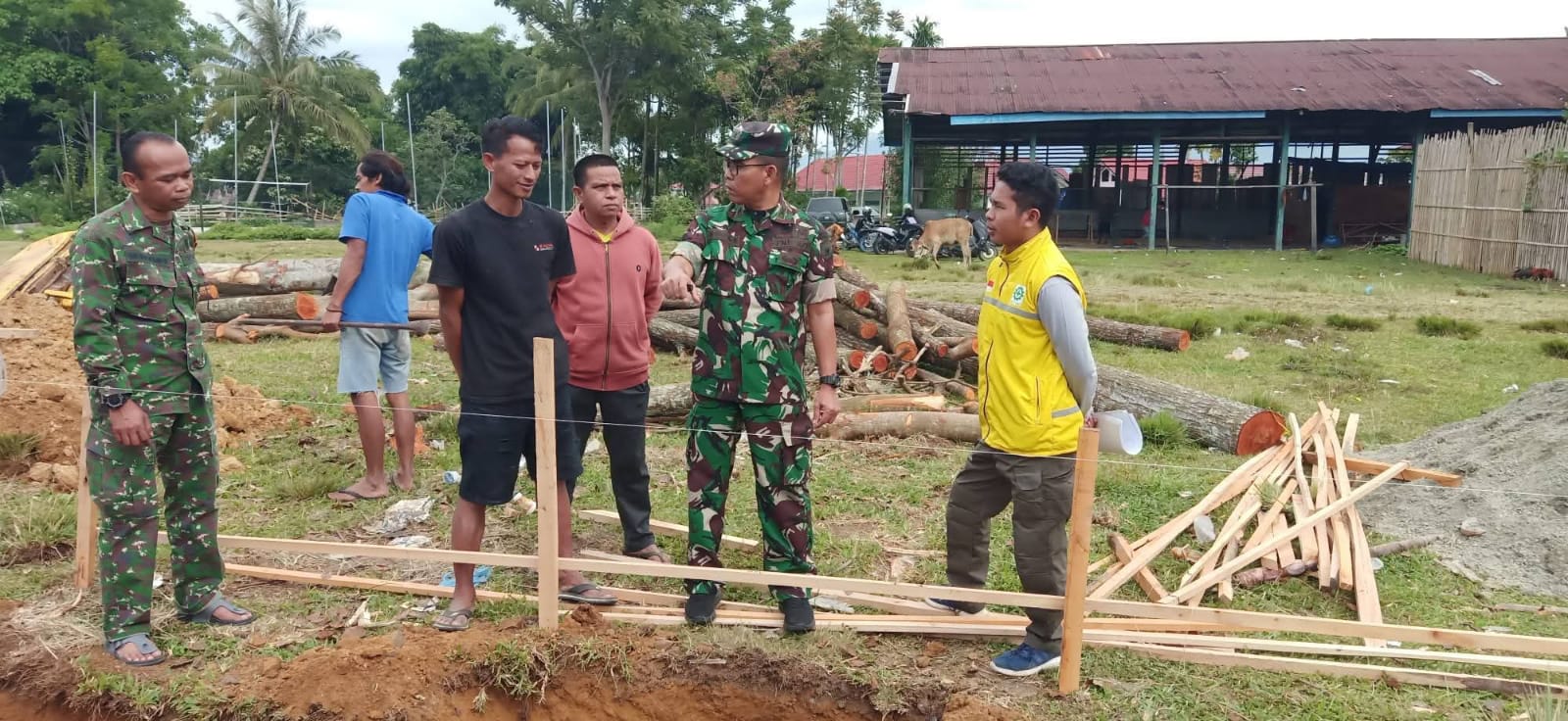 Desa Koto Baru Jadi Lokasi Kedua,Pembangunan Gedung Koperasi Merah Putih
