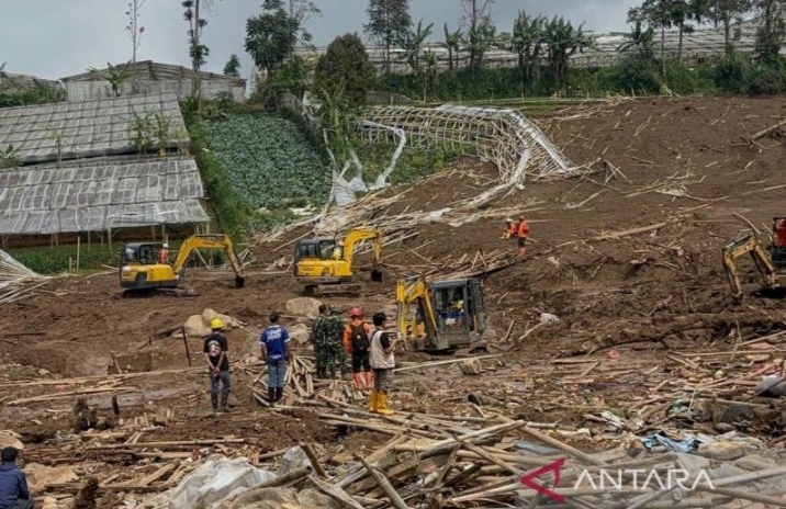 85 Jenazah Korban Longsor Bandung Barat Ditemukan