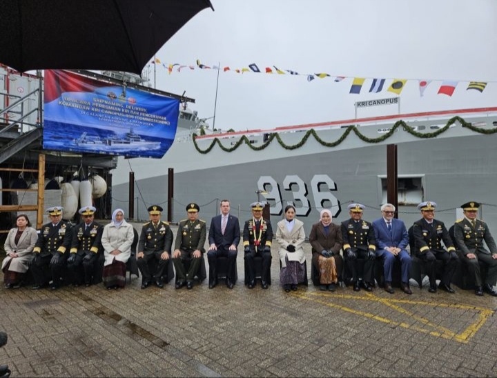 KRI Canopus 936 Resmi Perkuat Armada Riset Laut Indonesia