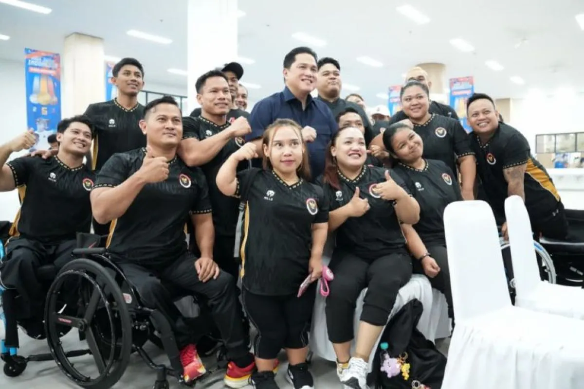 Erick Thohir Dorong Literasi Keuangan untuk Atlet Paralimpiade