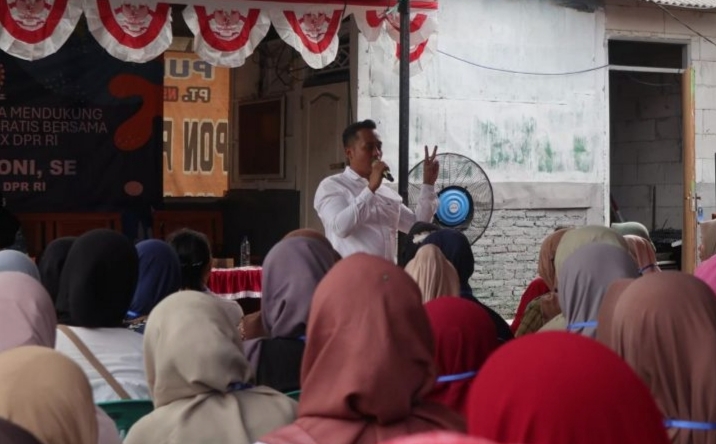 Obon Sosialisasikan Program Makan Bergizi di Bekasi