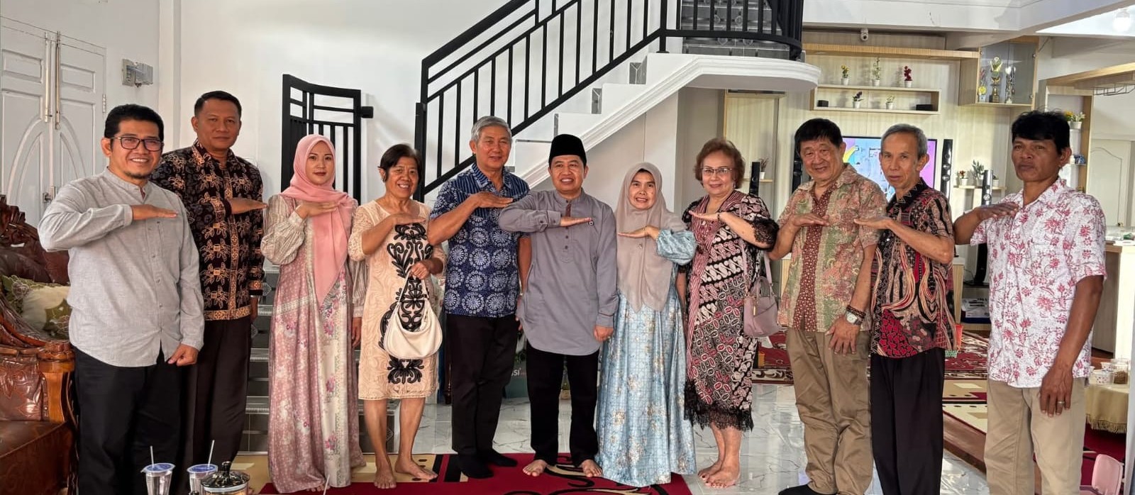 Perkuat Toleransi, FKUB dan Tokoh Lintas Agama Silaturahmi ke Kemenag Sungai Penuh