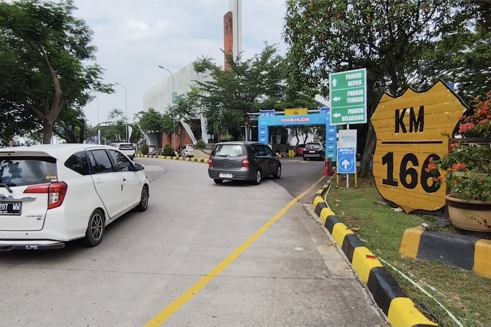 Rest Area KM 166 Cipali Berlakukan Buka Tutup Saat Mudik