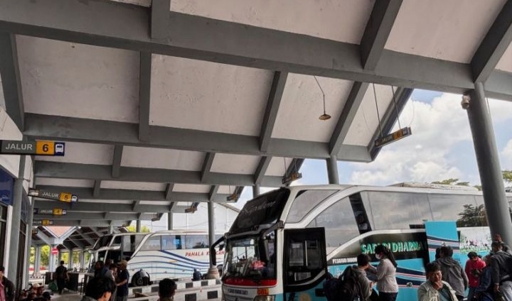 Arus Mudik di Terminal Mengwi Bali Mulai Ramai
