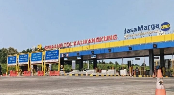 Arus Mudik di GT Kalikangkung Capai 36 Ribu Kendaraan