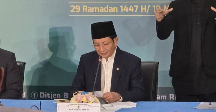 Menag Ajak Umat Tetap Bersatu Meski Ada Perbedaan Idulfitri