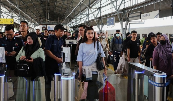 Arus Balik Lebaran, Kedatangan Penumpang KA Jakarta Meningkat