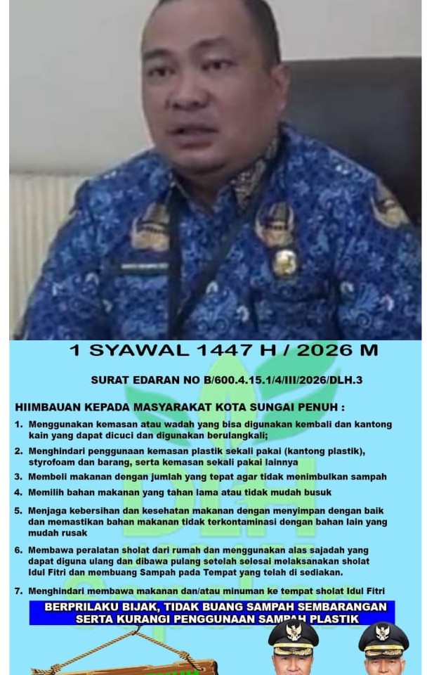 Tekan Sampah Plastik, DLH Sungai Penuh Serukan Gaya Hidup Minim Sampah