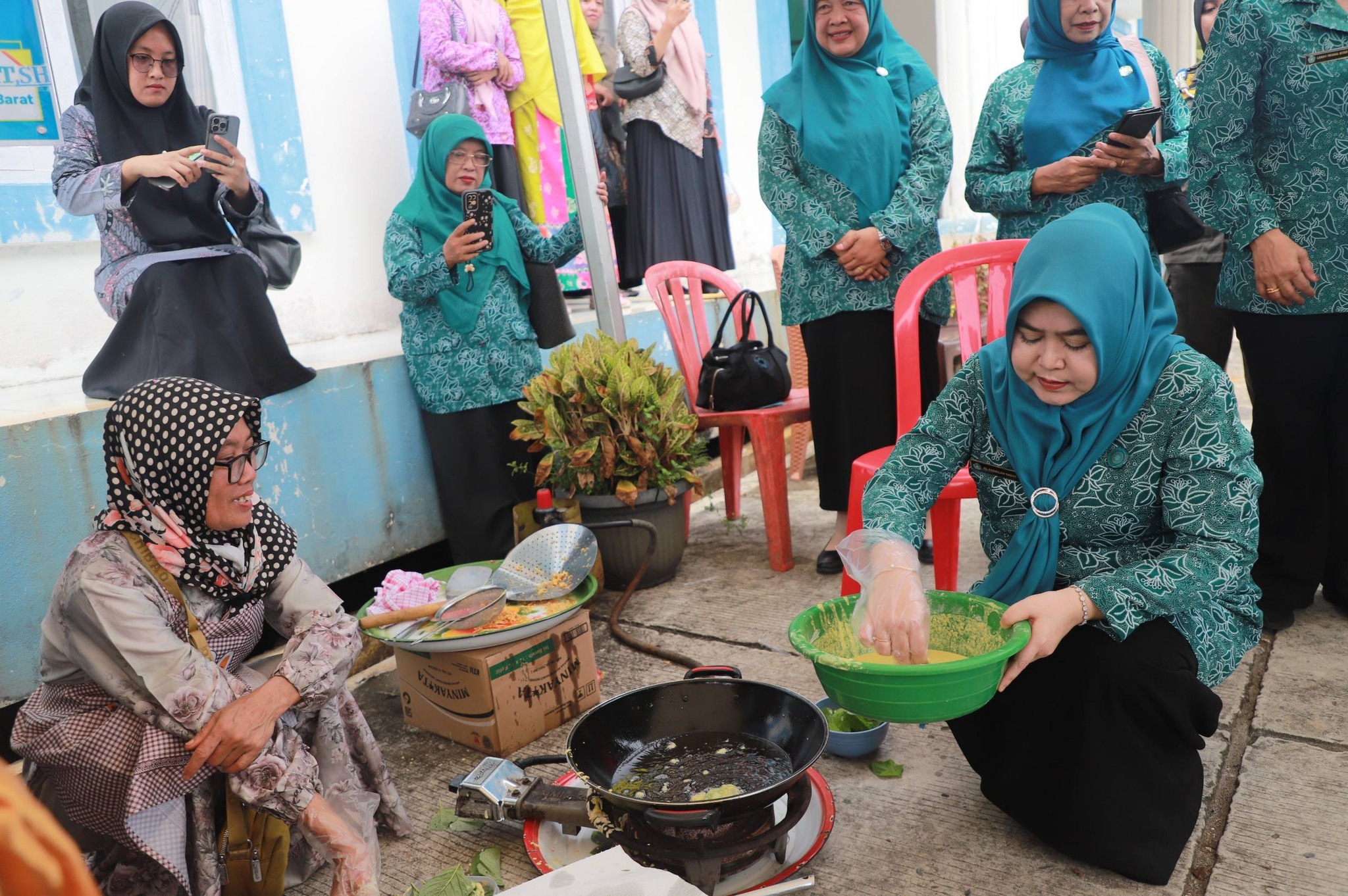 PKK Tanjab Barat Jemput Bola ke Kecamatan, Dorong Ekonomi dan Kesehatan Masyarakat