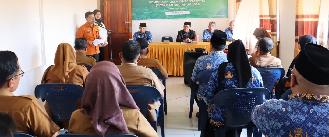 Sungai Penuh Canangkan Desa Cantik 2026,Menuju Desa Berbasis Data