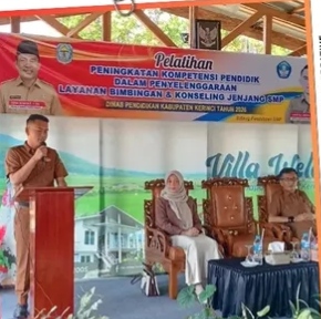 Perkuat Peran Guru BK, Dinas Pendidikan Kerinci Gelar Pelatihan Pendidik Tahun 2026