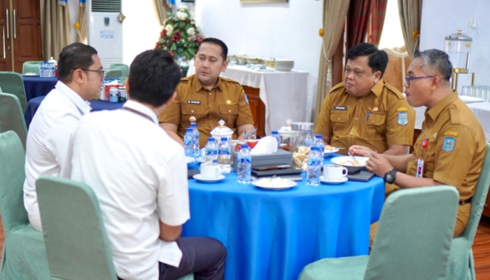 Fokus Ekonomi Daerah, Bupati Merangin dan KPPN Bangko Bahas Program Strategis