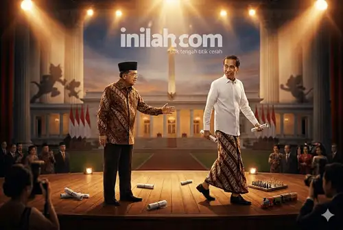 Panas-Dingin JK dan Jokowi, dari Dukungan Hingga Saling Sindir
