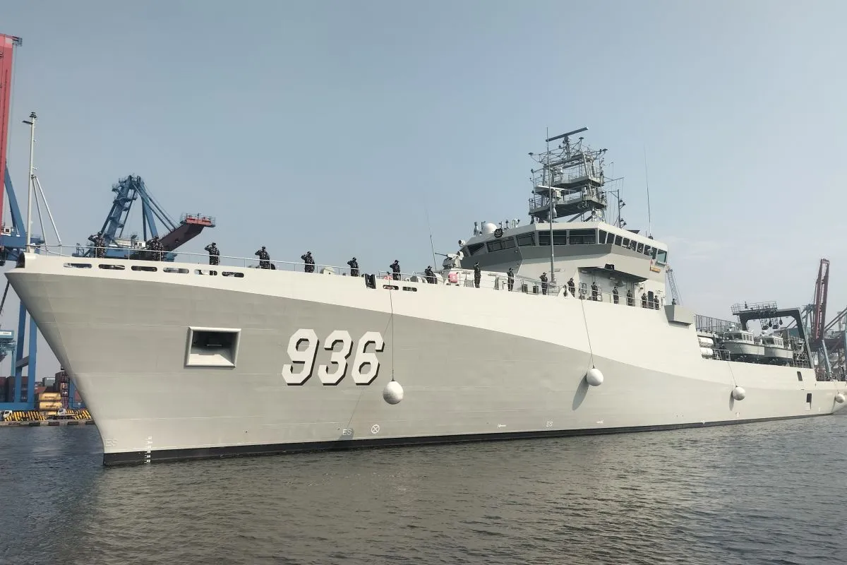 Indonesia Punya Kapal Penyelamat Kapal Selam Pertama, Ini KRI Canopus-936