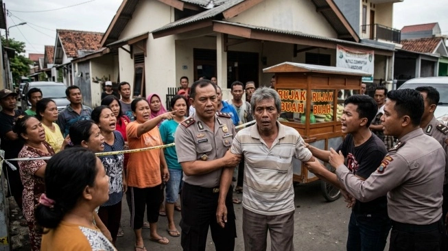 Diduga Lecehkan Siswi SD, Pedagang Rujak di Kebon Jeruk Diamuk Warga
