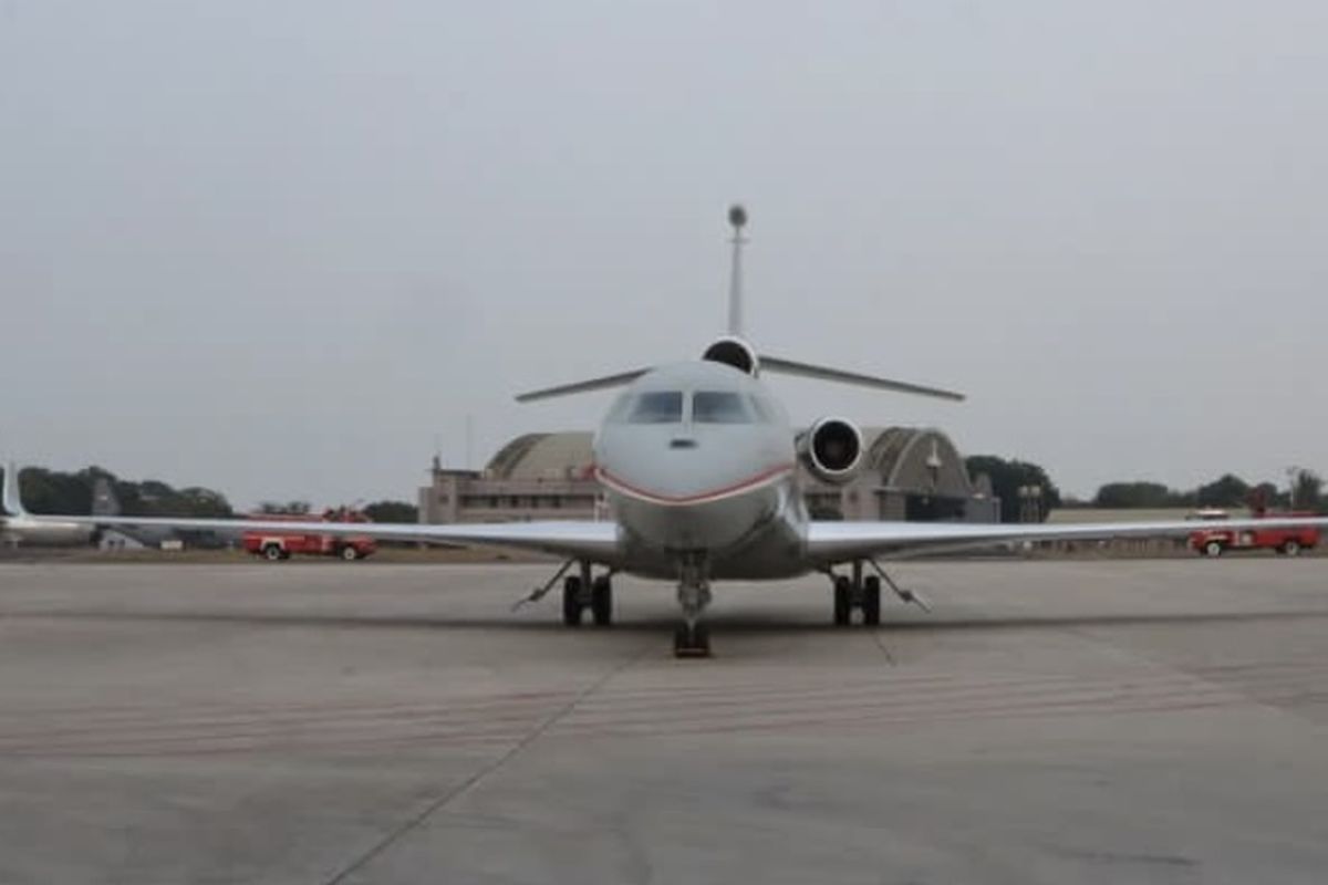 Falcon 8X Baru Mendarat di Indonesia, Armada VVIP TNI AU Makin Kuat Baru Mendarat di Indonesia, Armada VVIP TNI AU Makin Kuat