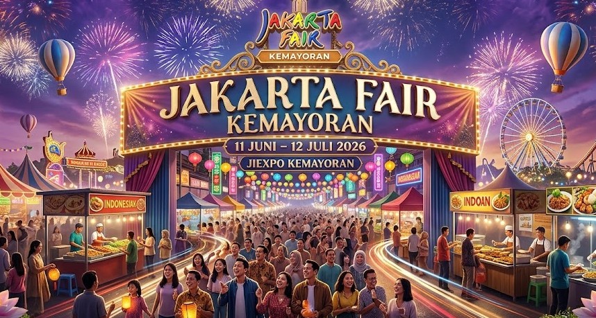 Jakarta Fair 2026 Resmi Digelar, Tiket Sudah Bisa Dibeli Online