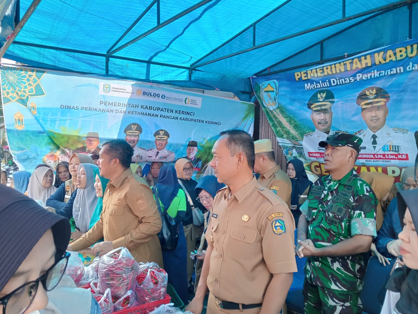 Tekan Inflasi, Pemkab Kerinci dan Bulog Hadirkan Operasi Pasar Murah Jelang Idul Adha