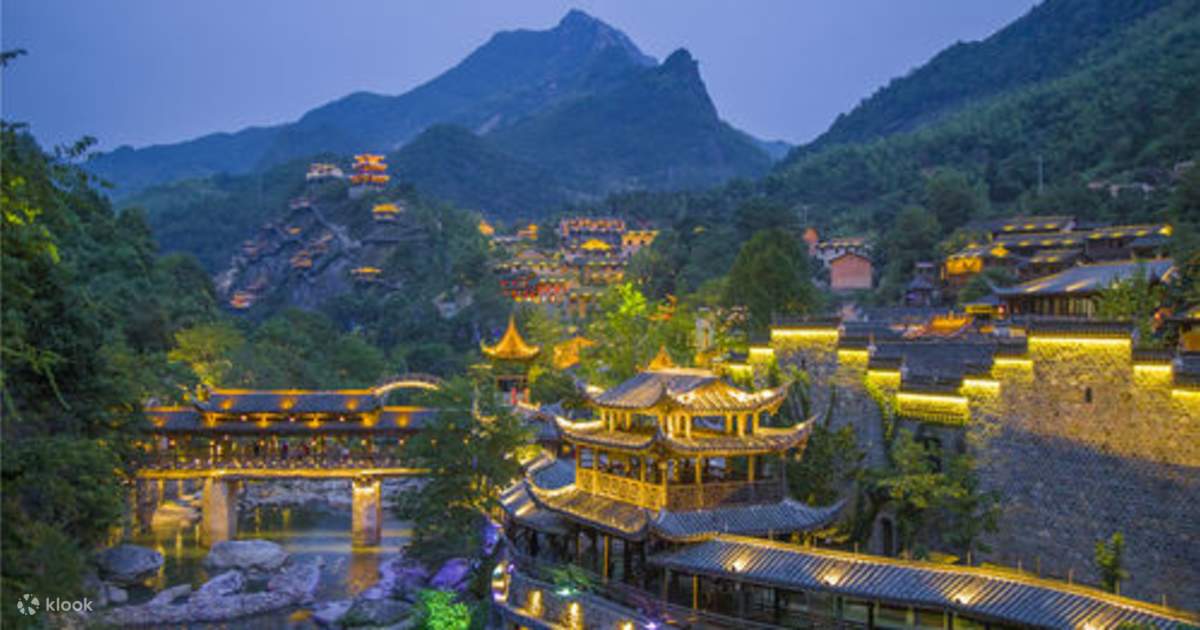 Keajaiban Alam Wangxian,Kota di Ngarai di China yang Tampil Bak Negeri Dongeng
