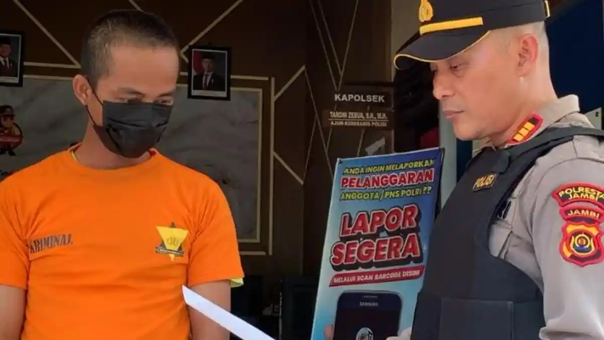 Curanmor di Warung Geprek Jambi, Pelaku Ditangkap Sebelum Jual di Facebook