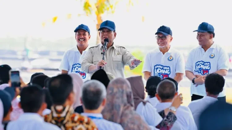 Prabowo Siapkan Ratusan Ribu Hektare Sentra Perikanan, Genjot Ekspor Udang Nasional