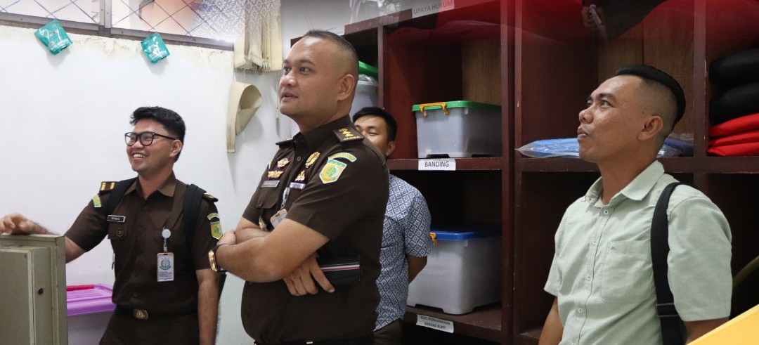 Barang Bukti Dipantau Ketat, Kejati Jambi Kunjungi Kejari Sungai Penuhuh