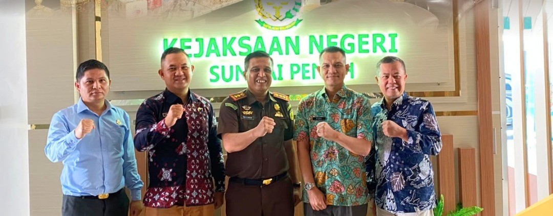 Silaturahmi Lintas Instansi, Kejari Sungai Penuh dan BPN Kerinci Bahas Penguatan Kerja Sama