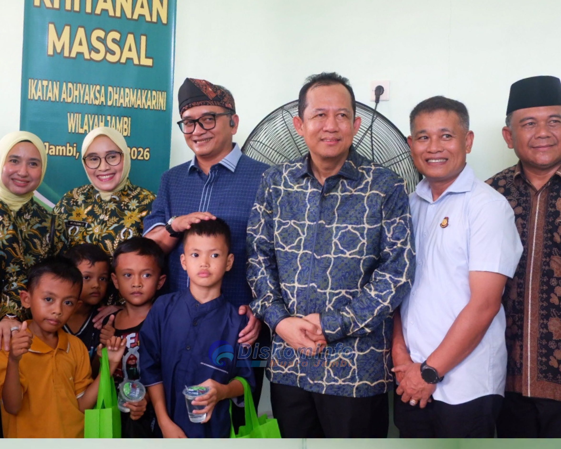 Bupati Muaro Jambi Gandeng Kejati Jambi Sukseskan Program Khitan Gratis SIKULUP