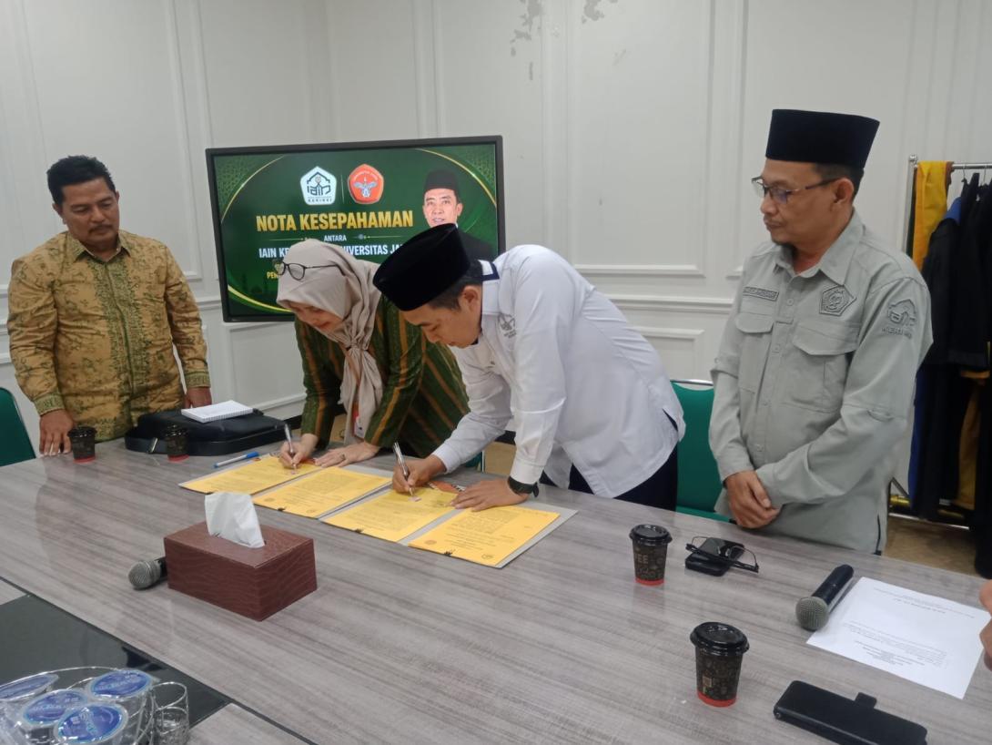 Sinergi Dua Kampus, IAIN Kerinci Gandeng Universitas Jambi untuk Lompatan Pendidikan Tinggi