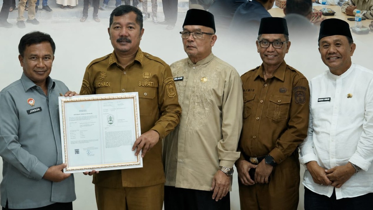 Beras Payo Koerintji Resmi Kantongi Sertifikat Indikasi Geografis