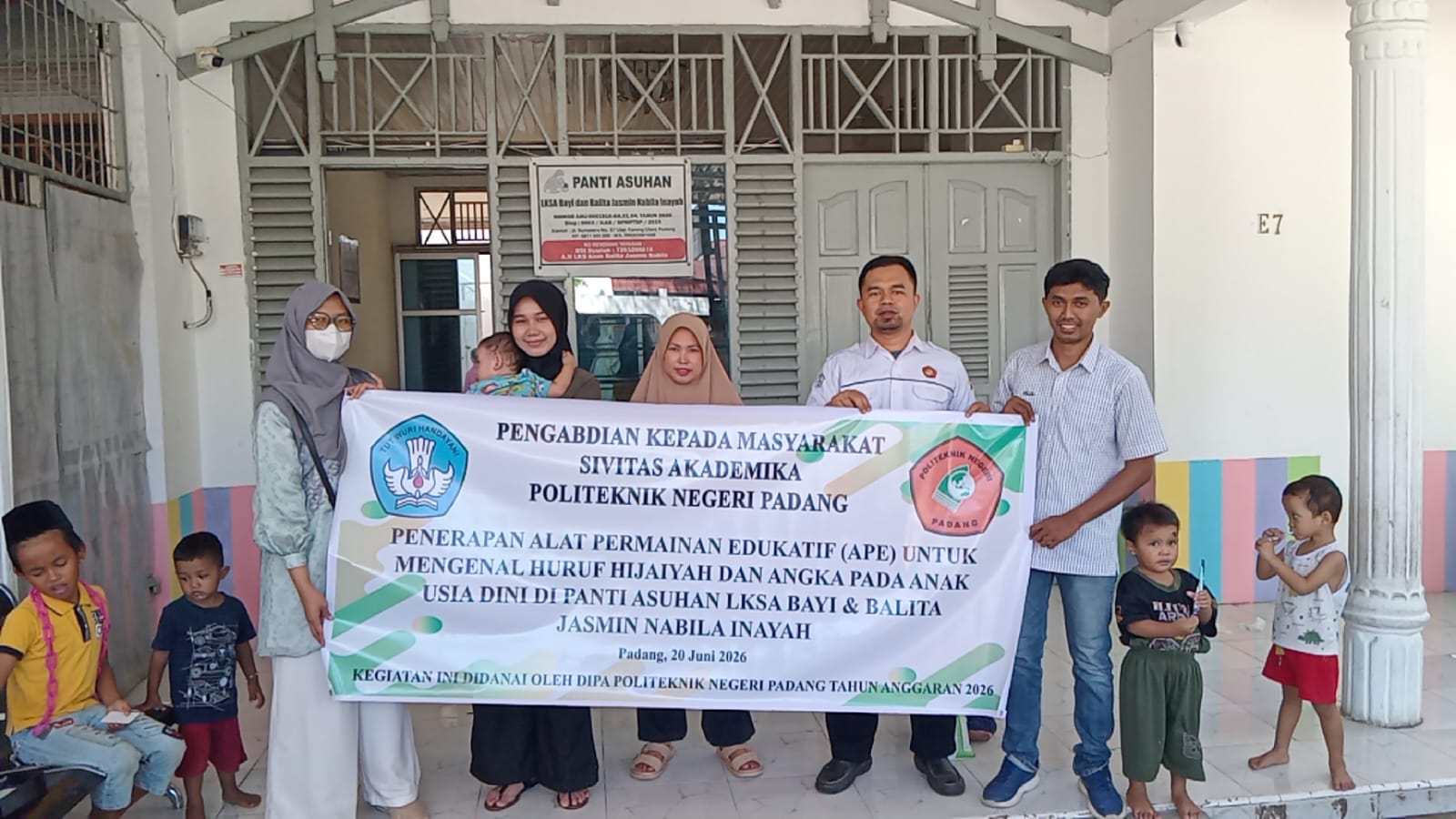 Belajar Sambil Bermain, PNP Kenalkan APE Hijaiyah dan Angka bagi Anak Usia Dini