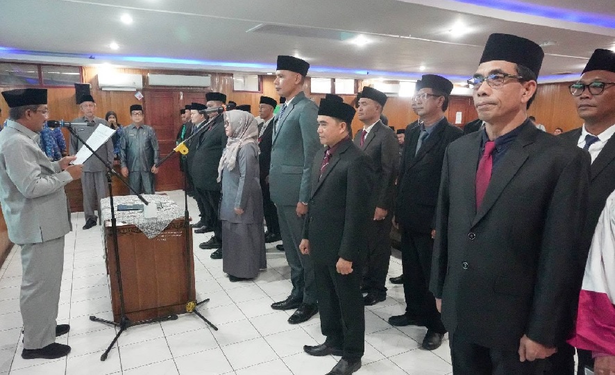Bupati Anwar Sadat Lantik 30 Pejabat, Tekankan Amanah dan Integritas dalam Bekerja