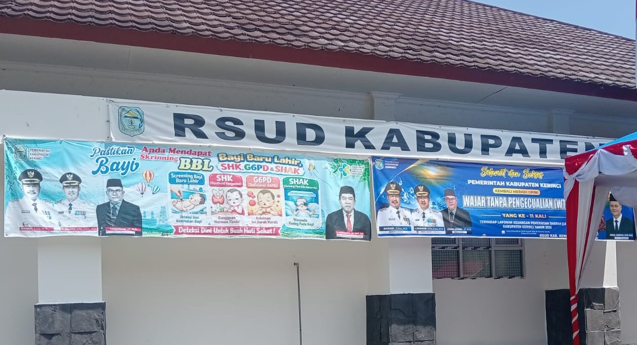 Dari Rawat Jalan hingga Rawat Inap, RSUD Kerinci Tetap Layani Warga Secara Gratis