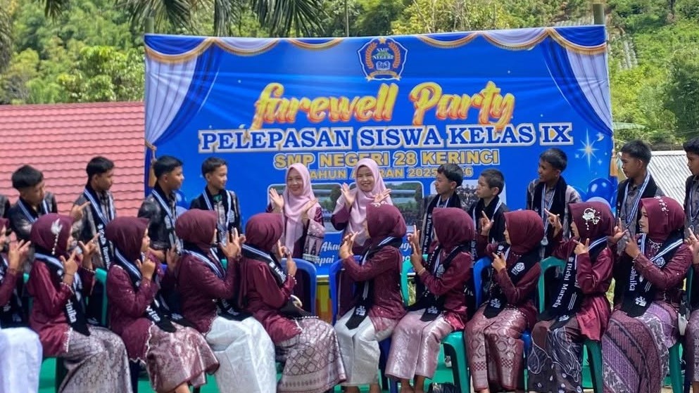 Disdik Kerinci Awasi Perpisahan Siswa, Tegaskan Tak Ada Kegiatan Mewah