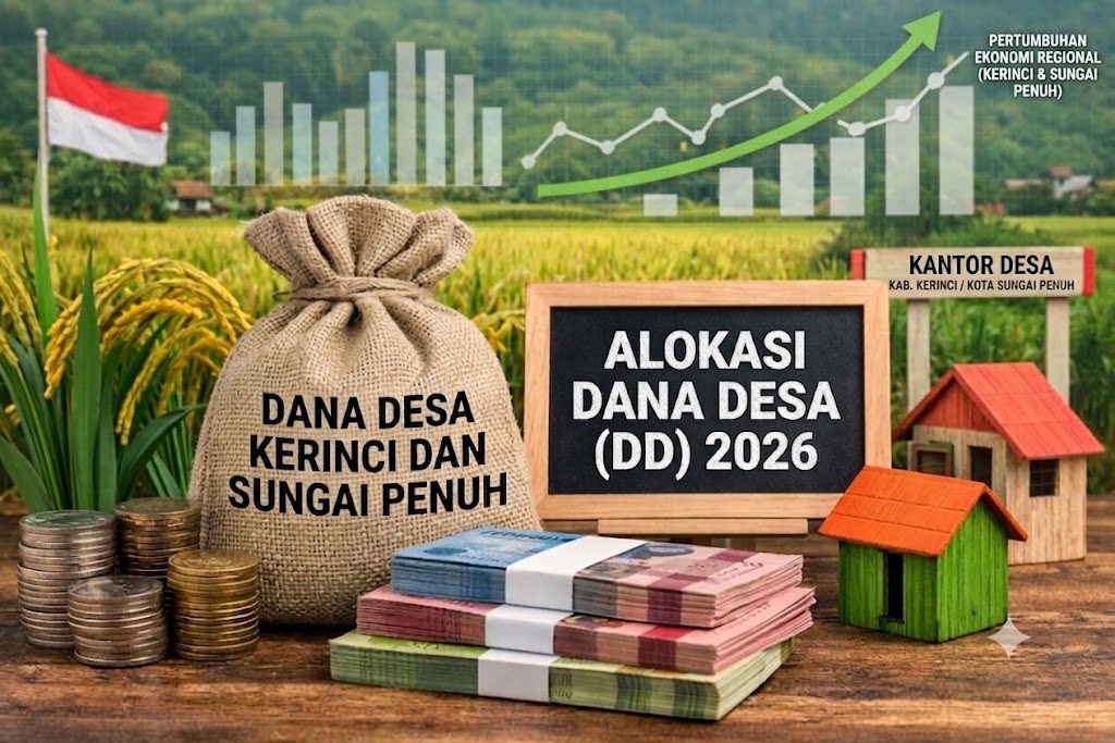 214 Desa di Kerinci dan Sungai Penuh Sudah Nikmati DD,Kapan Giliran Desa Lain