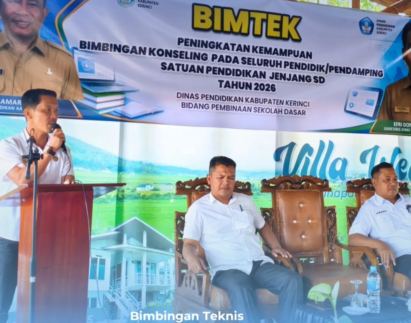 Disdik Kerinci Bekali Guru SD dengan Keterampilan Bimbingan Konseling