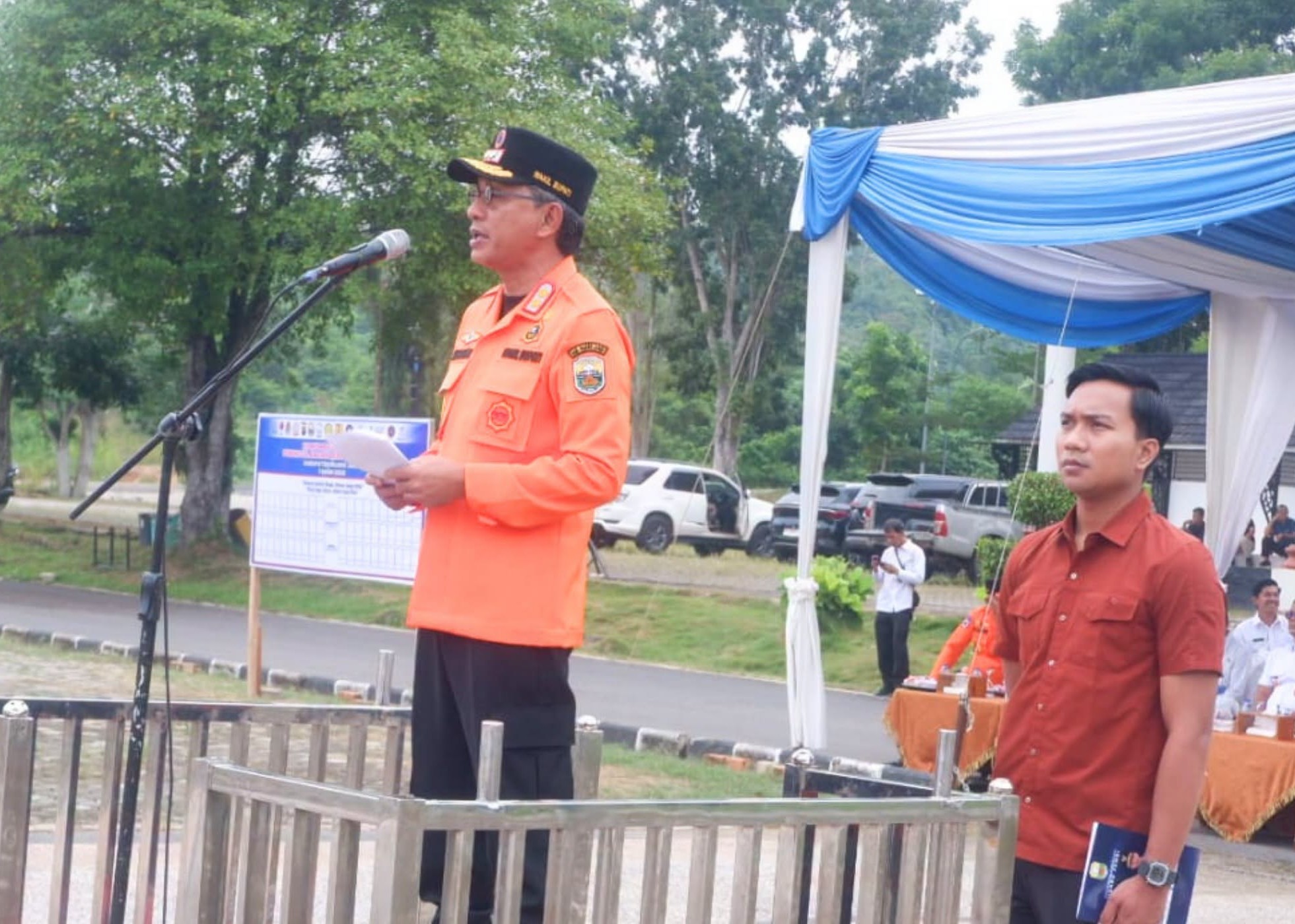 Siaga Karhutla 2026,Wabup Junaidi Tekankan Pencegahan Karhutla di Muaro Jambi