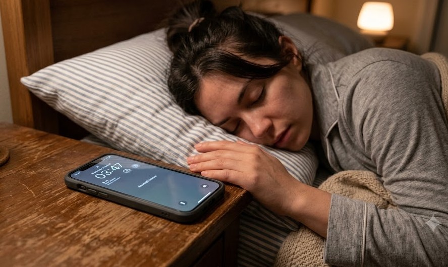 Bahaya Tidur Dekat Handphone,Berisiko Kena Kanker dan Merusak Sel Otak