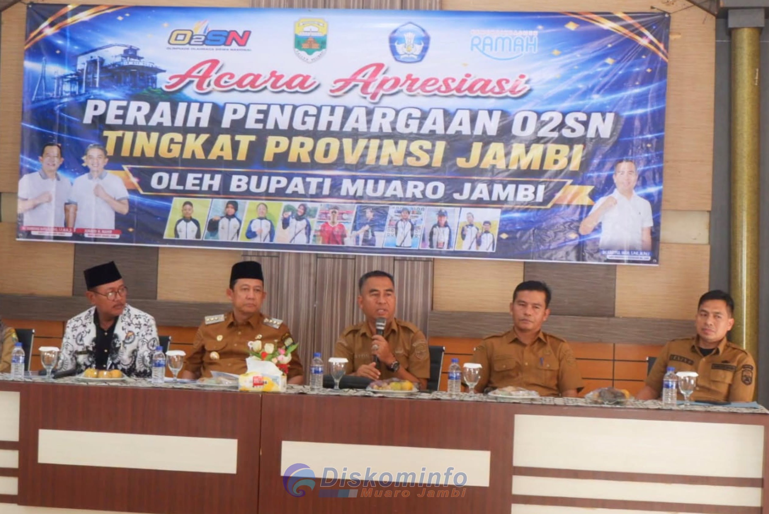 Bupati Muaro Jambi Apresiasi Juara O2SN Tingkat Provinsi,Pembinaan Atlet Muda Terus Diperkuat