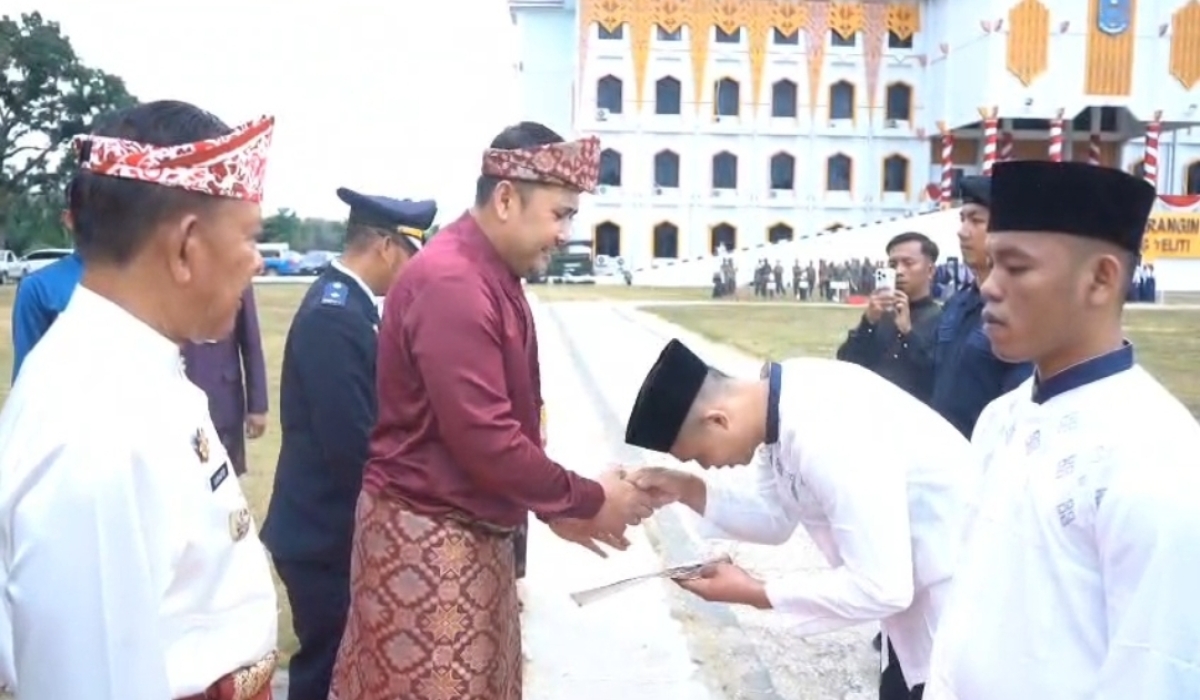 Di Moment HUT RI,327 Napi Lapas IIB Merangin Dapat Remisi