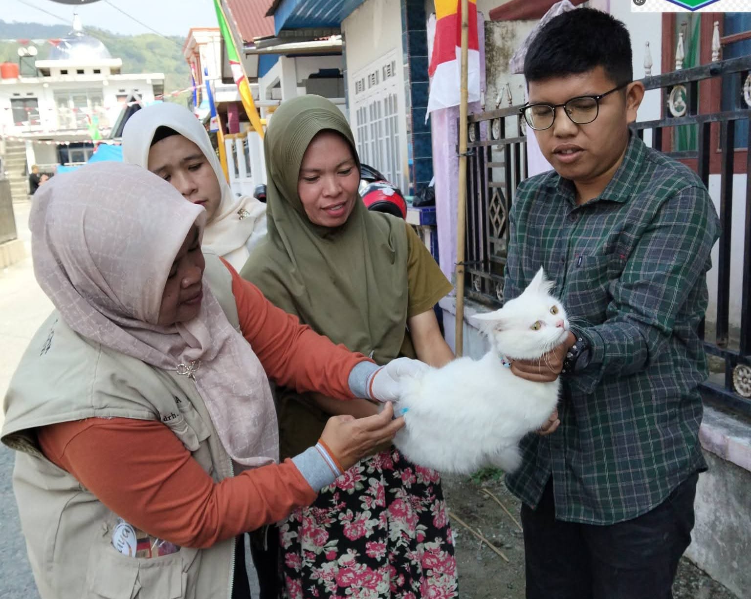 Sungai Penuh Bergerak Lawan Rabies,Hewan Peliharaan di Vaksinasi Massal