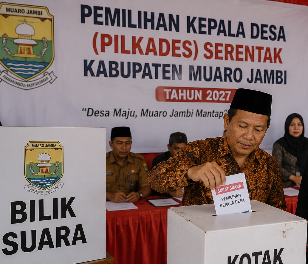 Pilkades Serentak Muaro Jambi November 2027, 67 Desa Mulai Bersiap