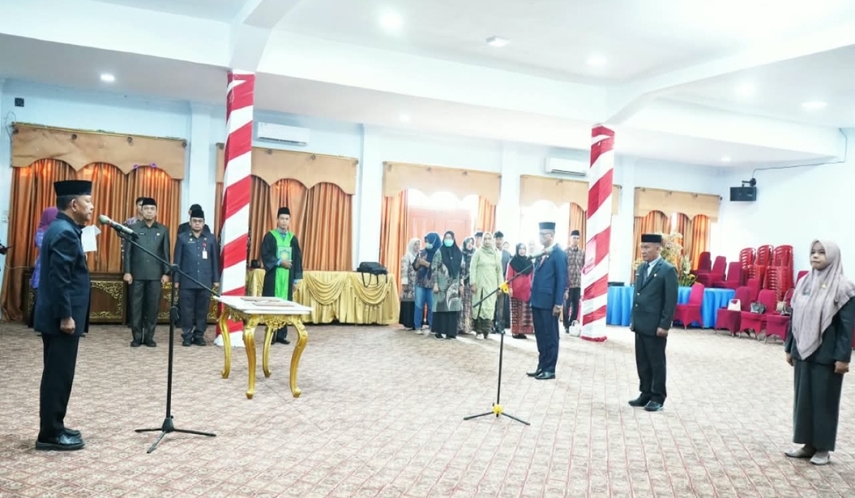Tiga Pejabat Eselon II Merangin Dilantik, Wabup Khafidh Minta Buktikan Kinerja