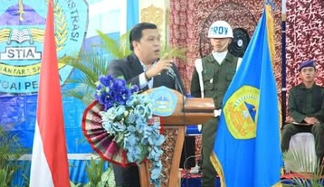 Ketua DPRD Sungai Penuh Nostalgia di Almamater, Hadiri Wisuda STIA-NUSA
