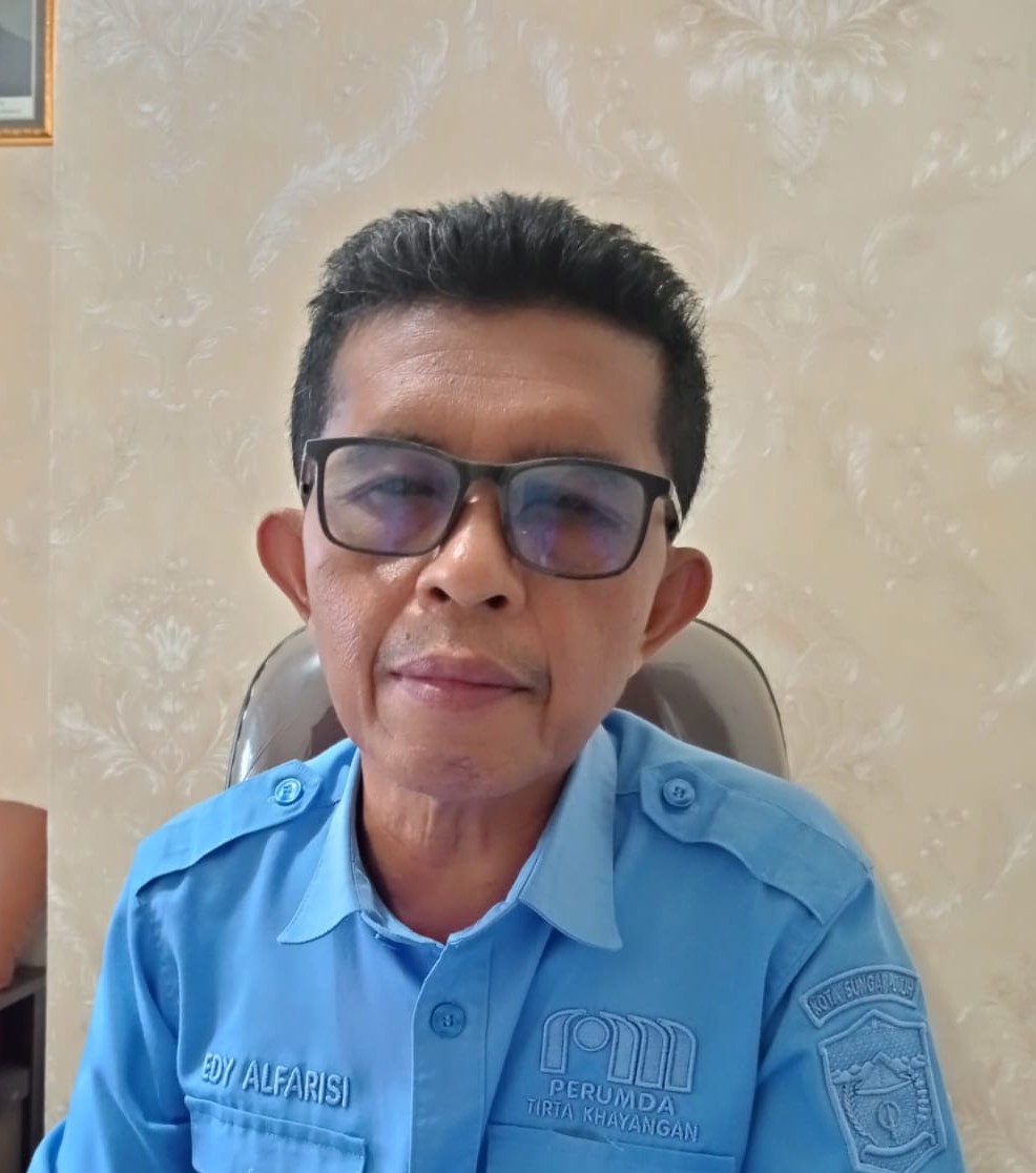 Kemarau Kian Terasa,Pasokan Bahan Baku Air Bersih di Sungai Penuh Anjlok 40 Persen