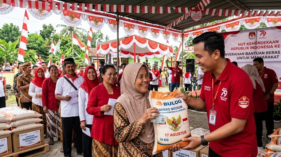 Bantuan Beras 10 Kg Mulai Cair 17 Agustus 2026, Bulog Salurkan untuk 33,24 Juta KPM