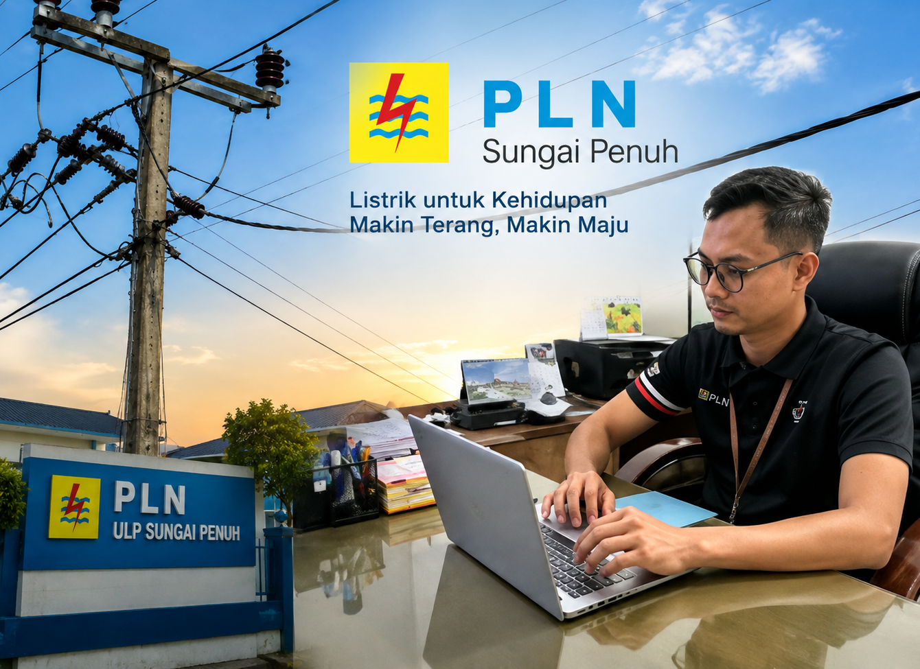 Kebutuhan Listrik Meningkat, Jumlah Pelanggan PLN Sungai Penuh Tembus 87 Ribu